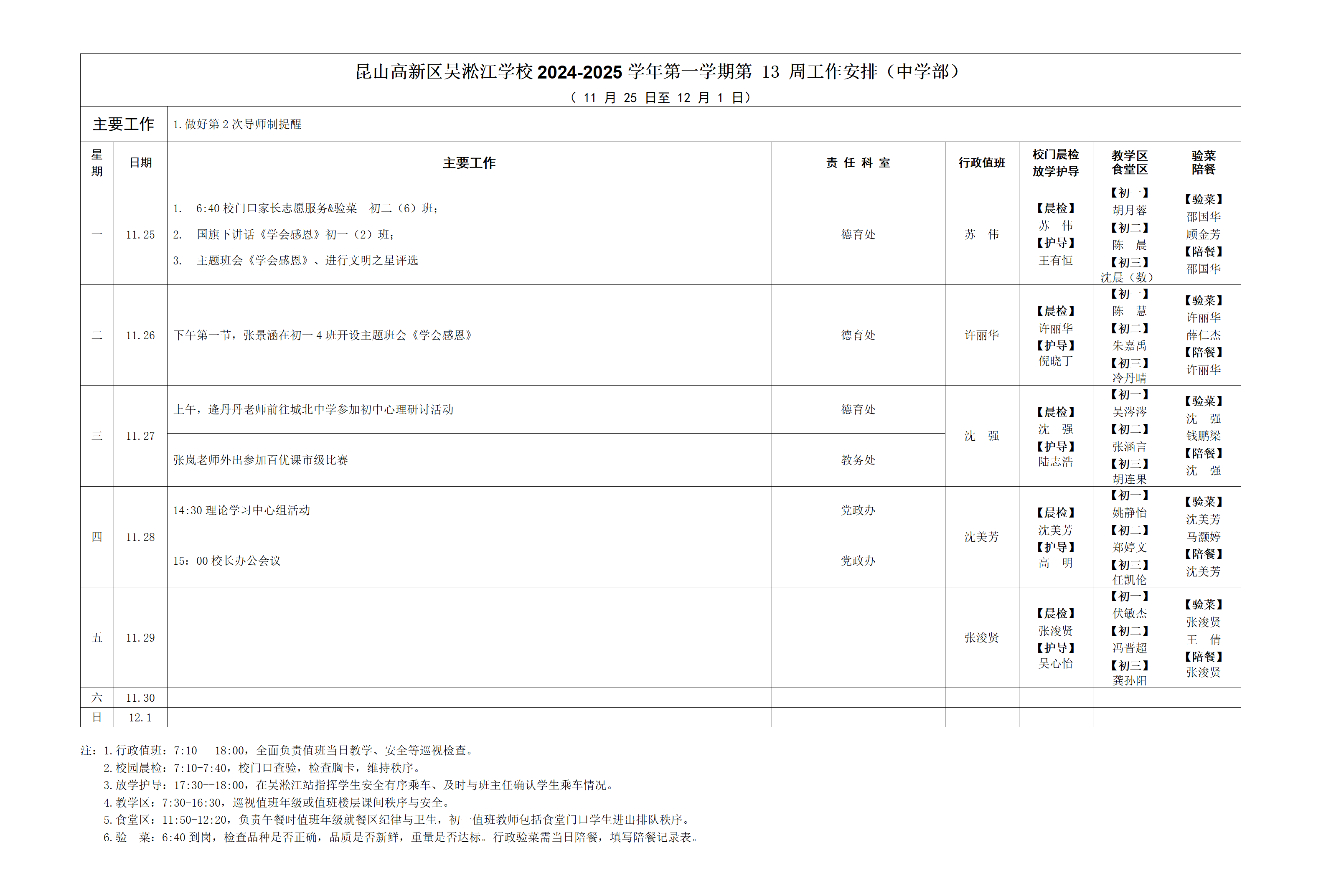 中学部第十三周工作计划.png